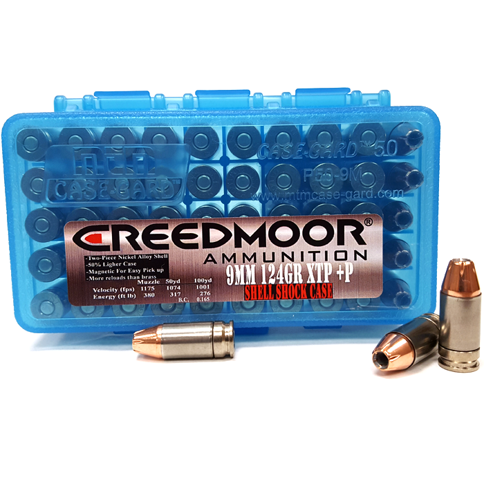 Creedmoor Ammunition using Shell Tech cases